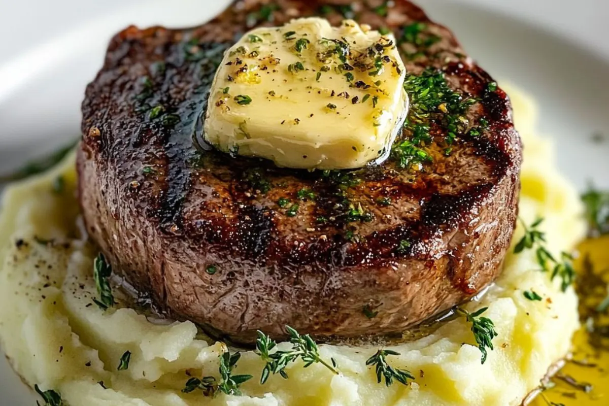 steak with mashed potatoes, mashed potatoes and steak, steak dinner with mashed potatoes, creamy mashed potatoes with steak