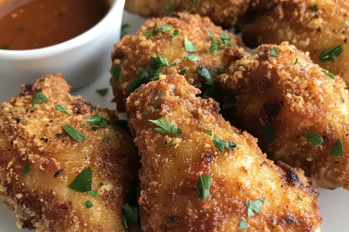 Frozen Chicken Wings in Air Fryer