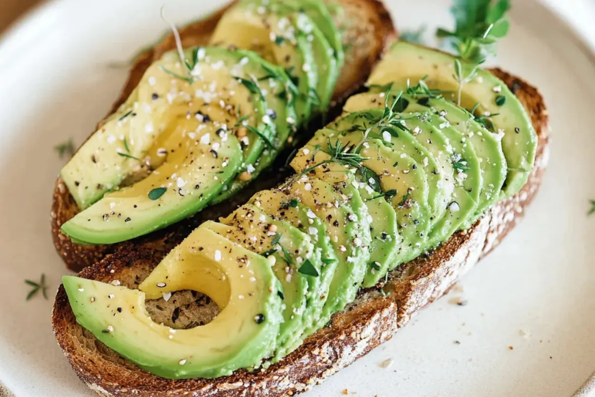 French avocado toast, toast with avocado in France, avocado toast in Paris, French-style avocado toast, avocado on toast French