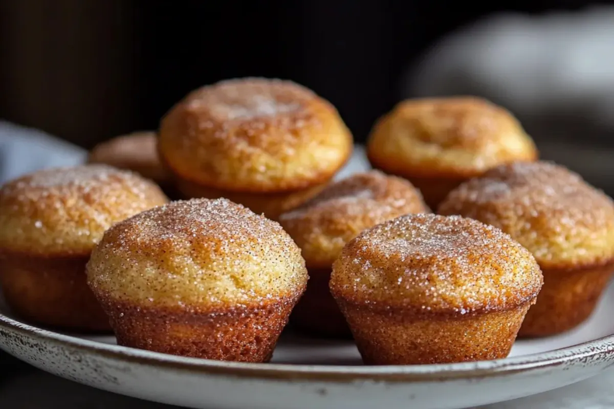 eggless donut muffins, cinnamon sugar muffin recipe, vegan cinnamon sugar muffins, plant-based donut muffins