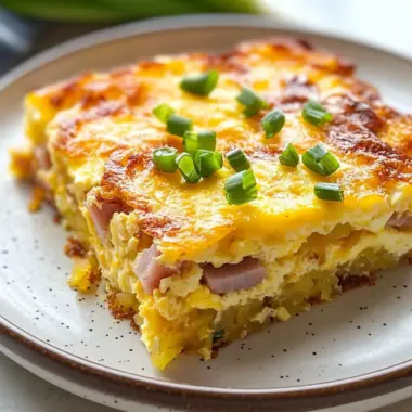 Hash Brown Egg Casserole